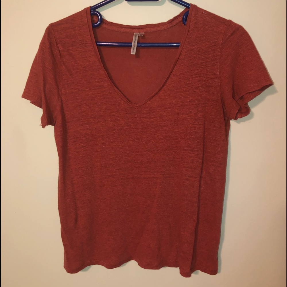 6 women’s shirts S or M, cotton and polyester